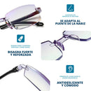 Gafas Multifocales Inteligentes TR90 con Zoom Automatico, Proteccion de Luz Azul y Amarilla